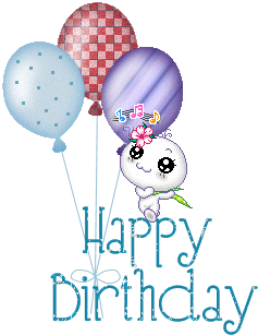 Moving Happy Birthday Balloons Clipart For Facebook Free Download
